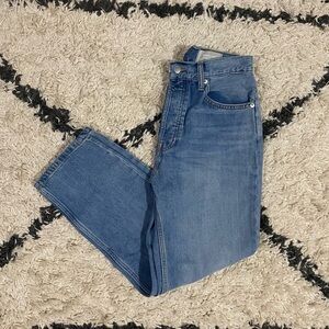 Everlane High Rise Button Fly The Summer Slouch Jean